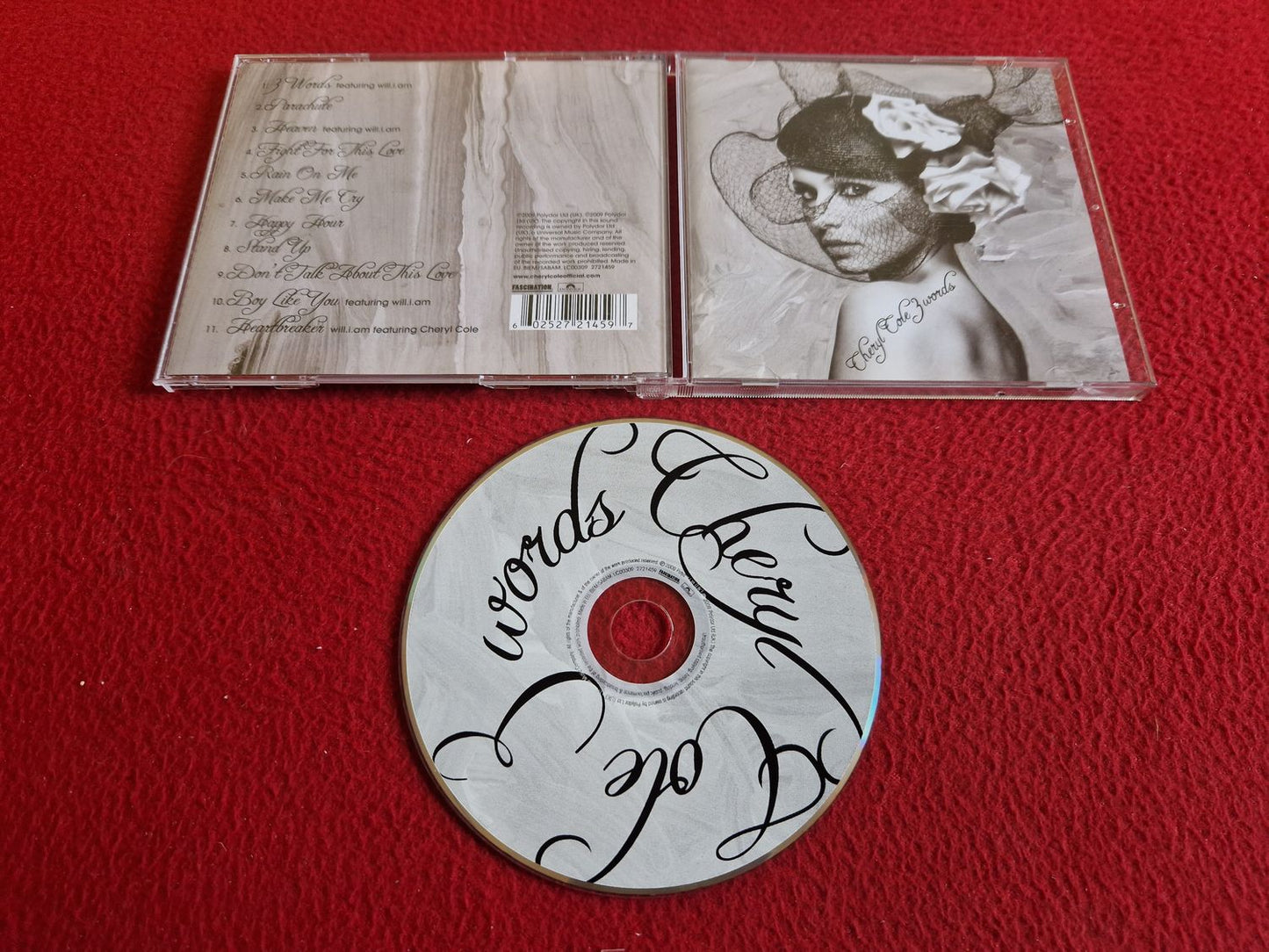 CHERYL COLE 3 WORDS CD
