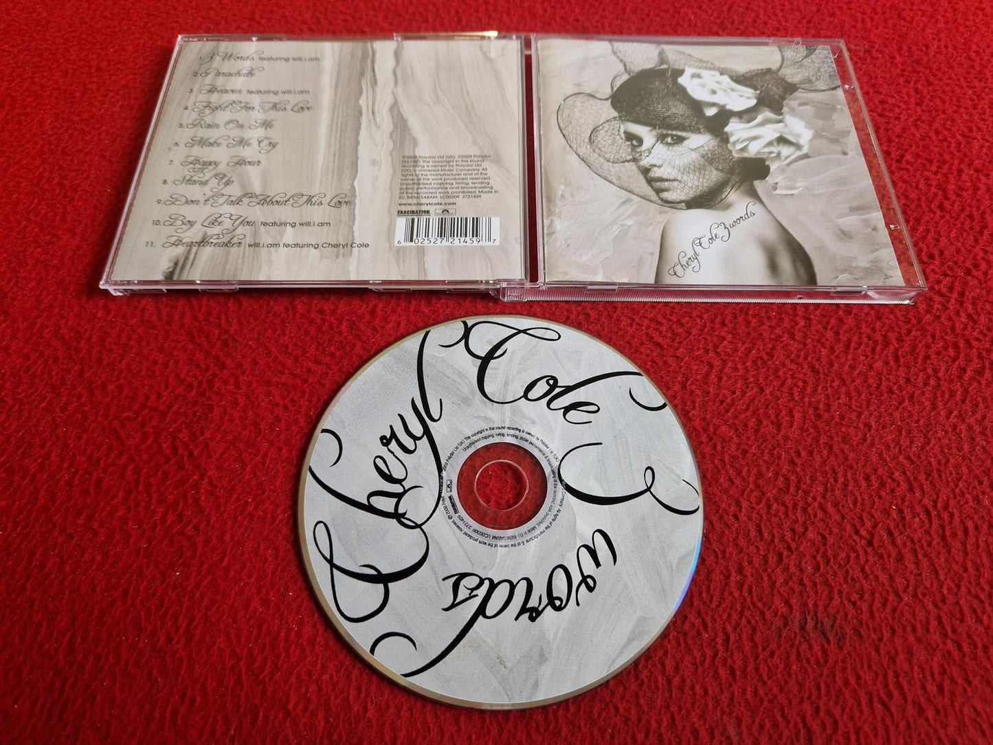 CHERYL COLE 3 WORDS CD