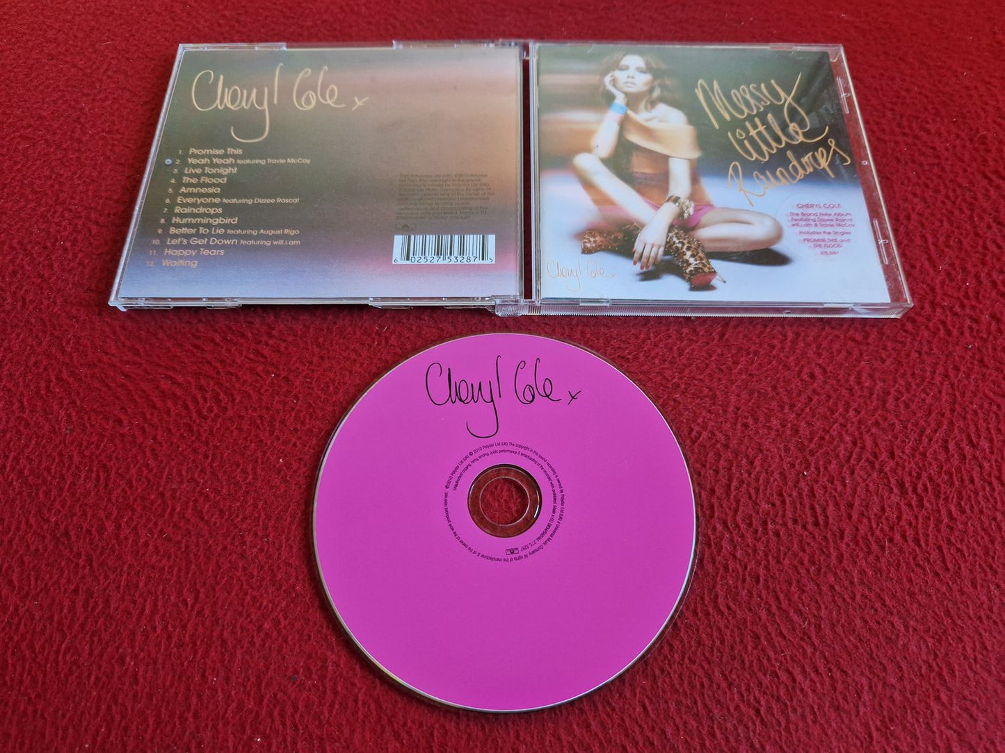 CHERYL COLE MESSY LITTLE RAINDROPS CD