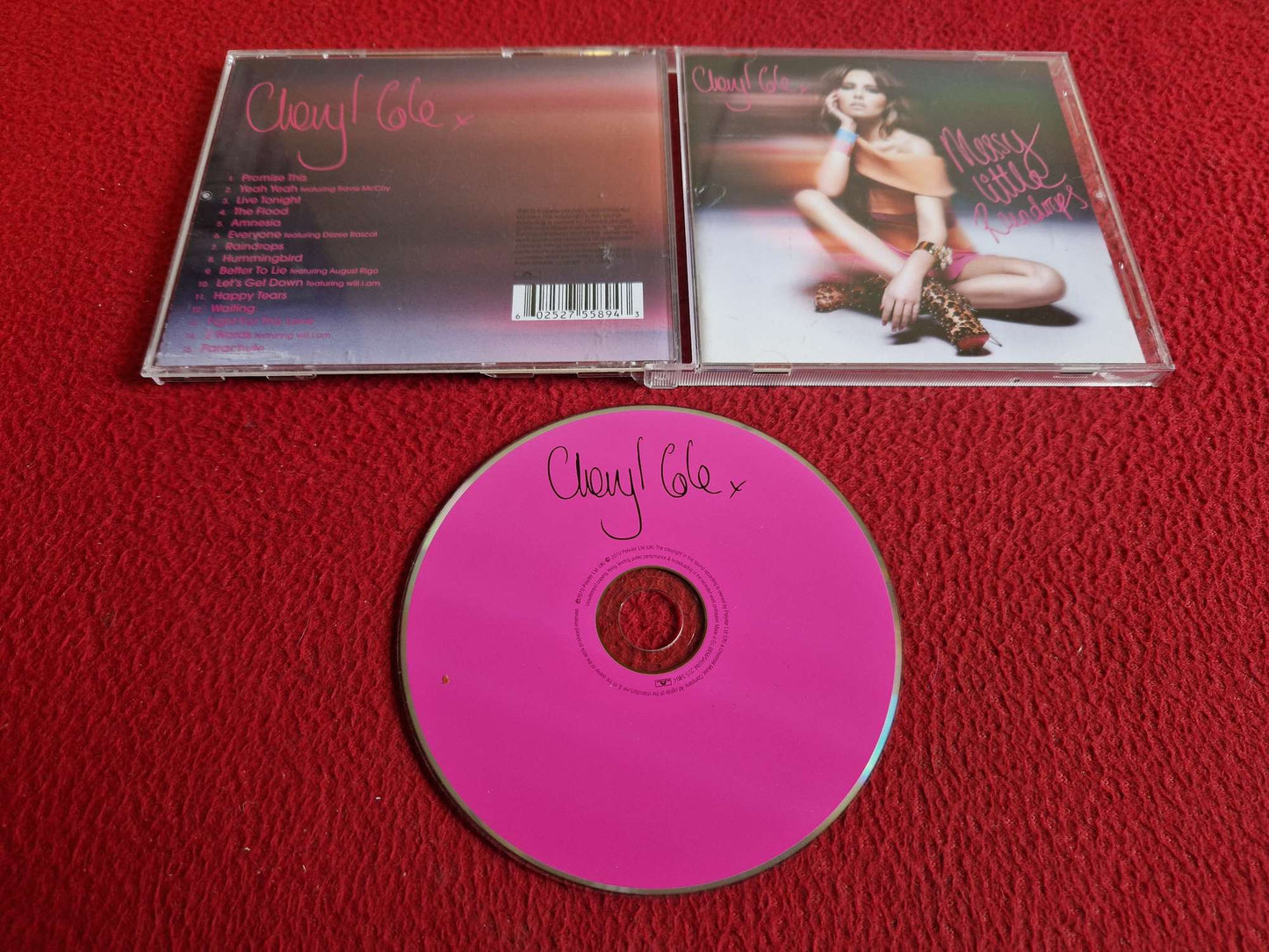 CHERYL COLE MESSY LITTLE RAINDROPS CD
