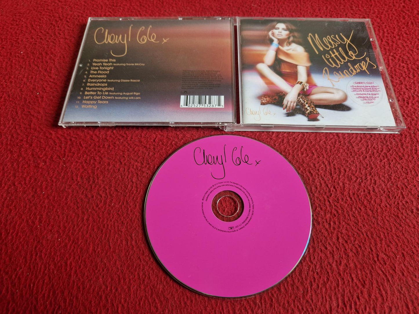 CHERYL COLE MESSY LITTLE RAINDROPS CD