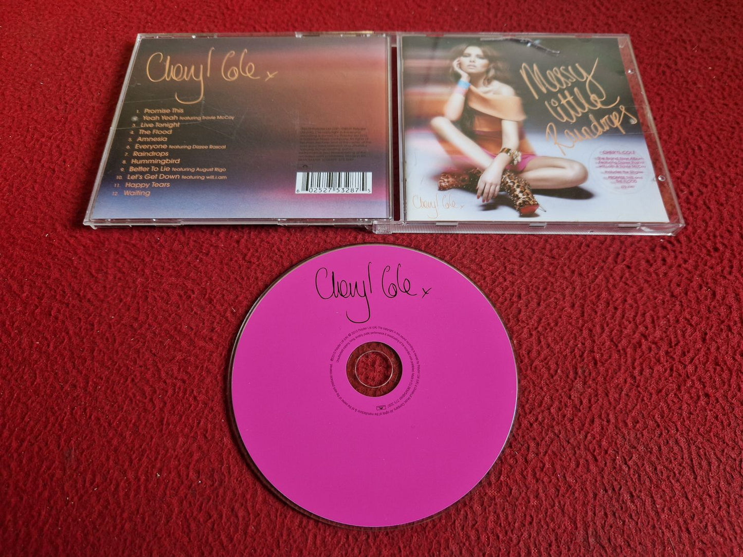 CHERYL COLE MESSY LITTLE RAINDROPS CD