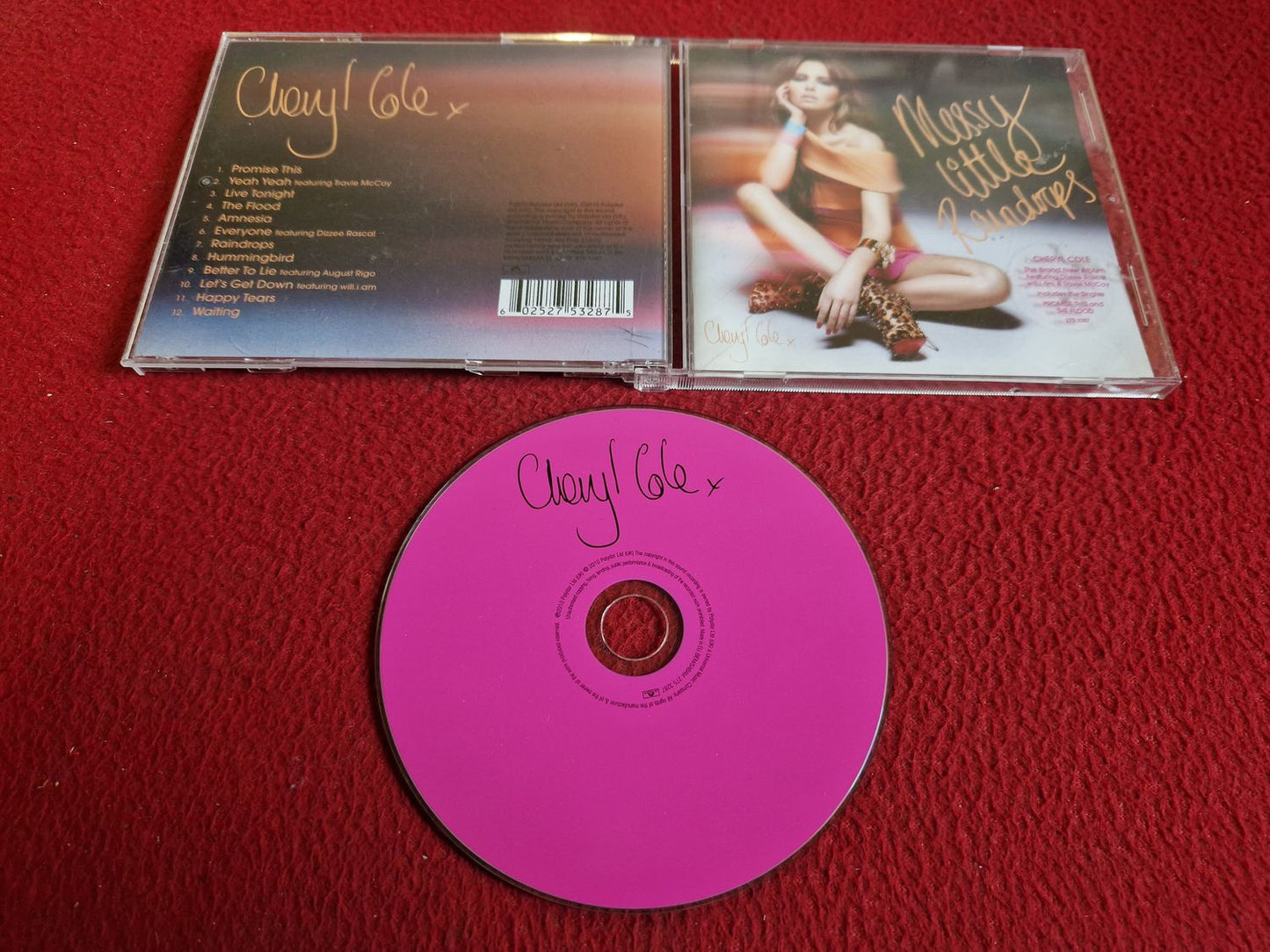CHERYL COLE MESSY LITTLE RAINDROPS CD
