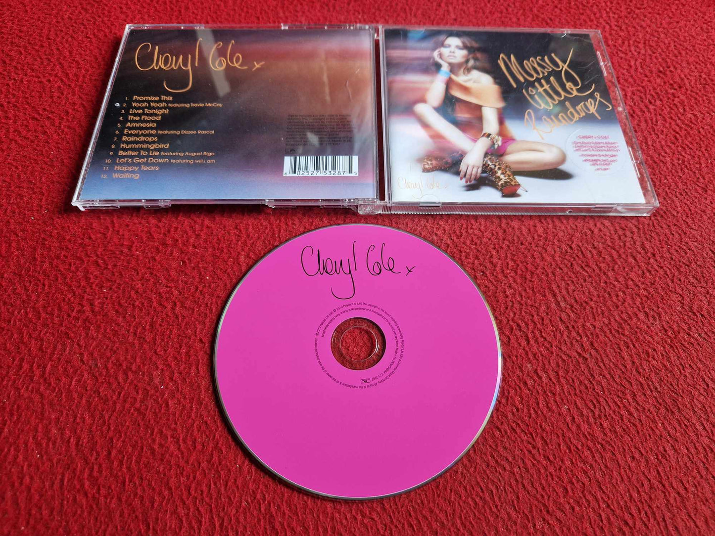 CHERYL COLE MESSY LITTLE RAINDROPS CD