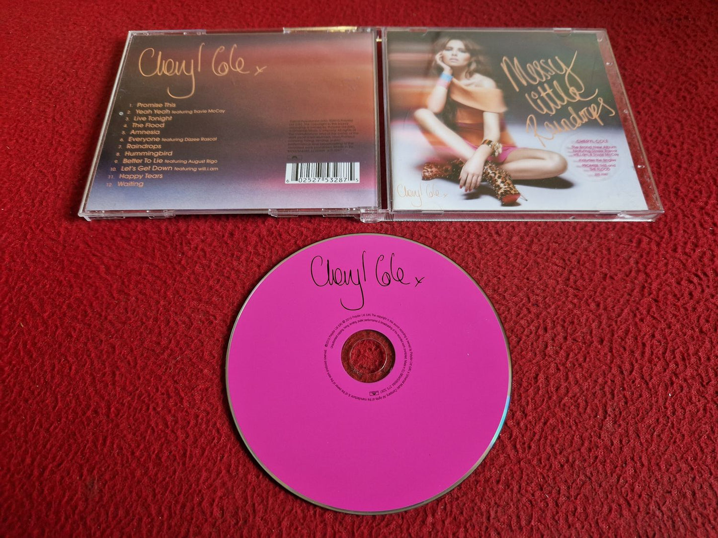 CHERYL COLE MESSY LITTLE RAINDROPS CD