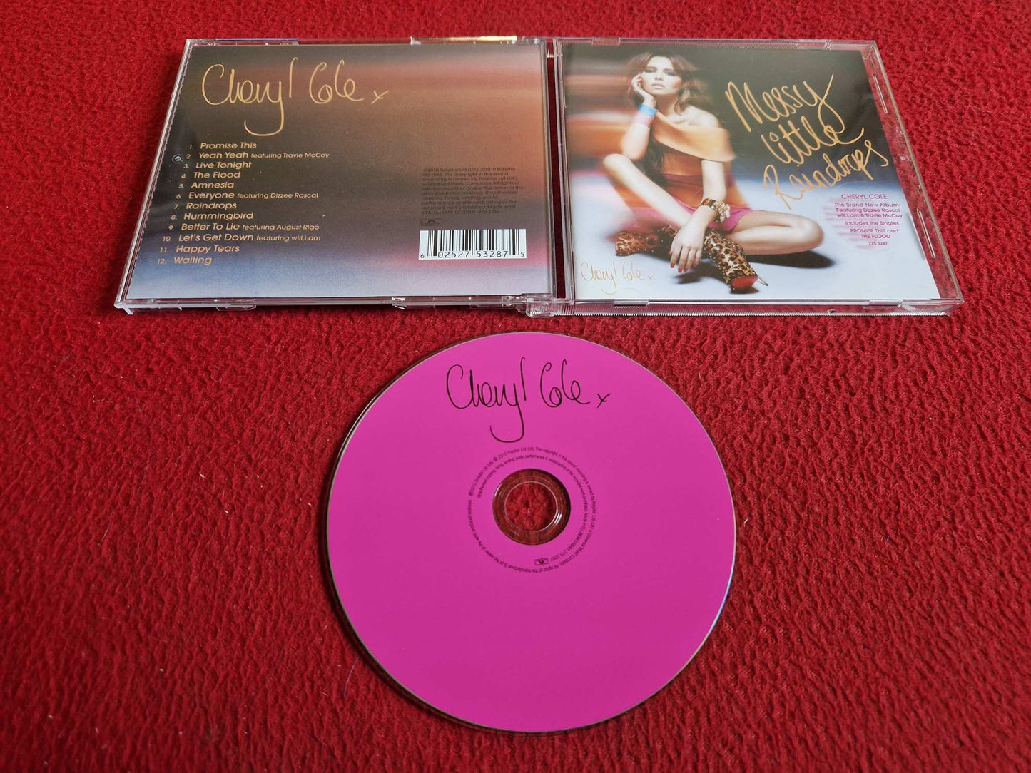 CHERYL COLE MESSY LITTLE RAINDROPS CD