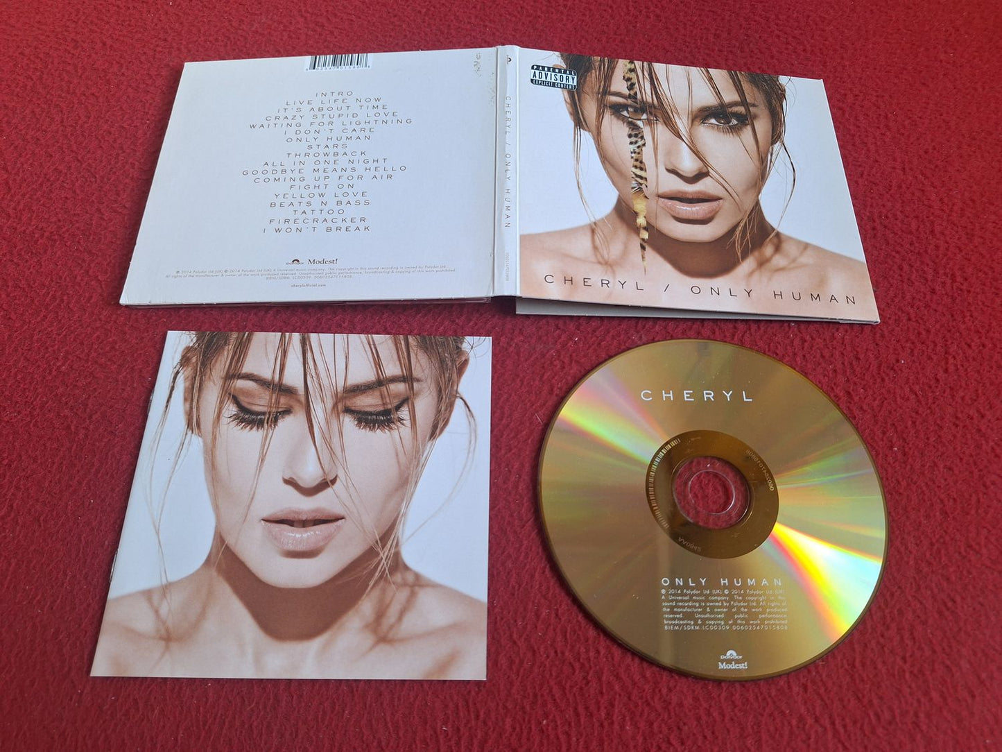 CHERYL ONLY HUMAN CD