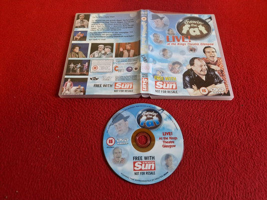 CHEWIN' THE FAT LIVE AT THE KINGS THEATRE GLASGOW DVD