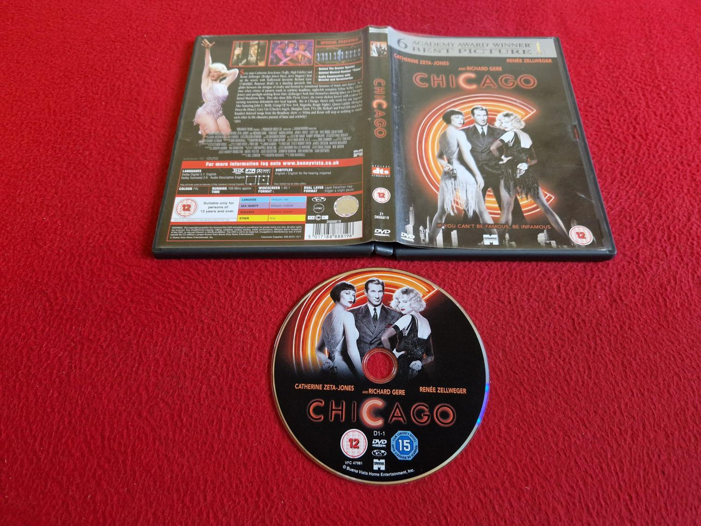 CHICAGO DVD