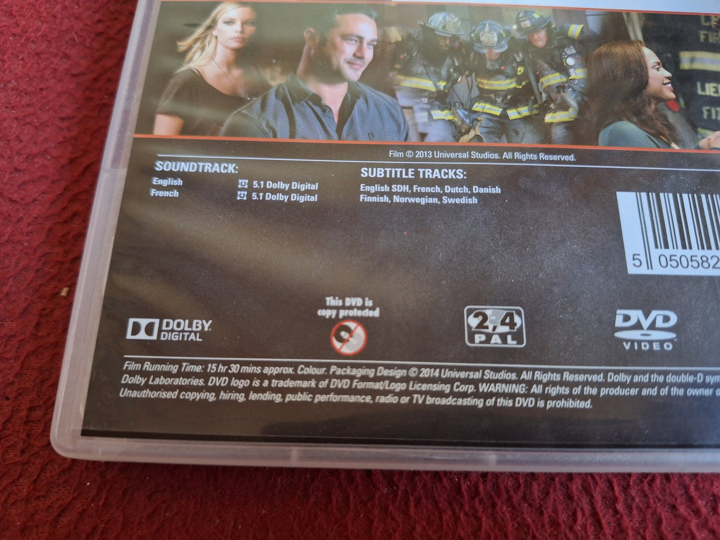 CHICAGO FIRE SEASON 2 BOX DVD