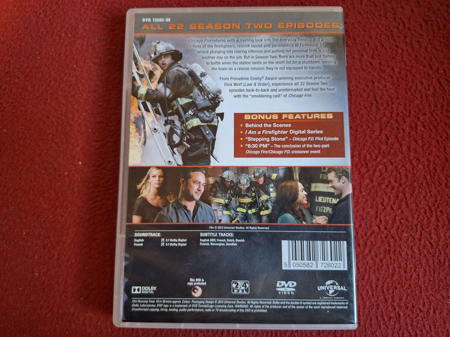 CHICAGO FIRE SEASON 2 BOX DVD