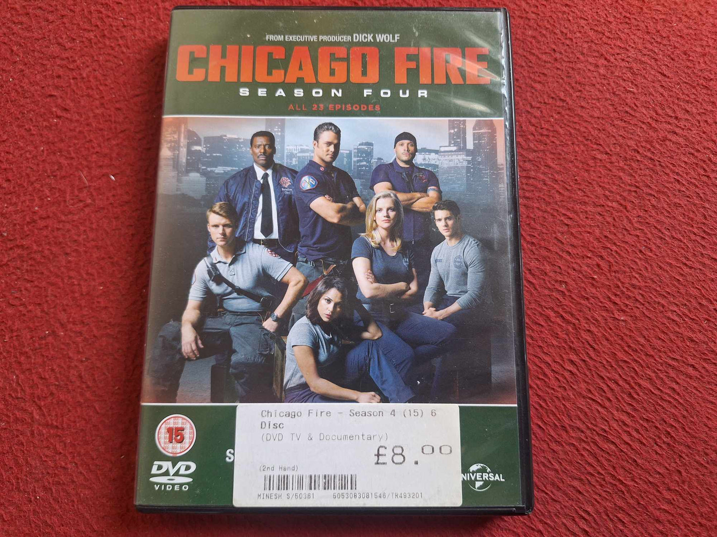 CHICAGO FIRE SEASON 4 BOX DVD