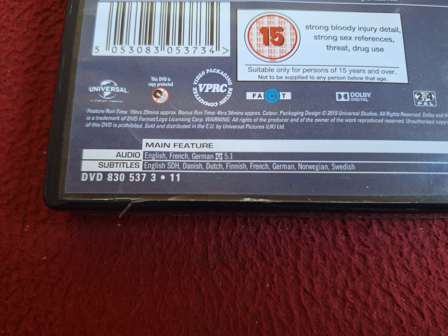 CHICAGO SEASON 3 BOX DVD