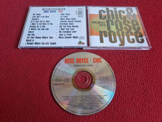 CHIC & ROSE ROYCE GREATEST HITS CD