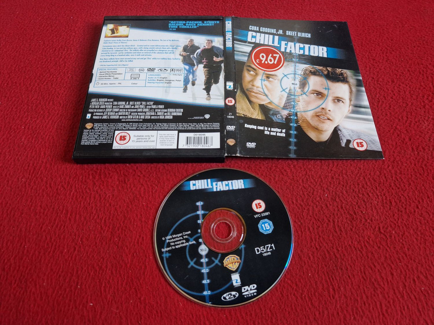 CHILL FACTOR [SNAPCASE] DVD