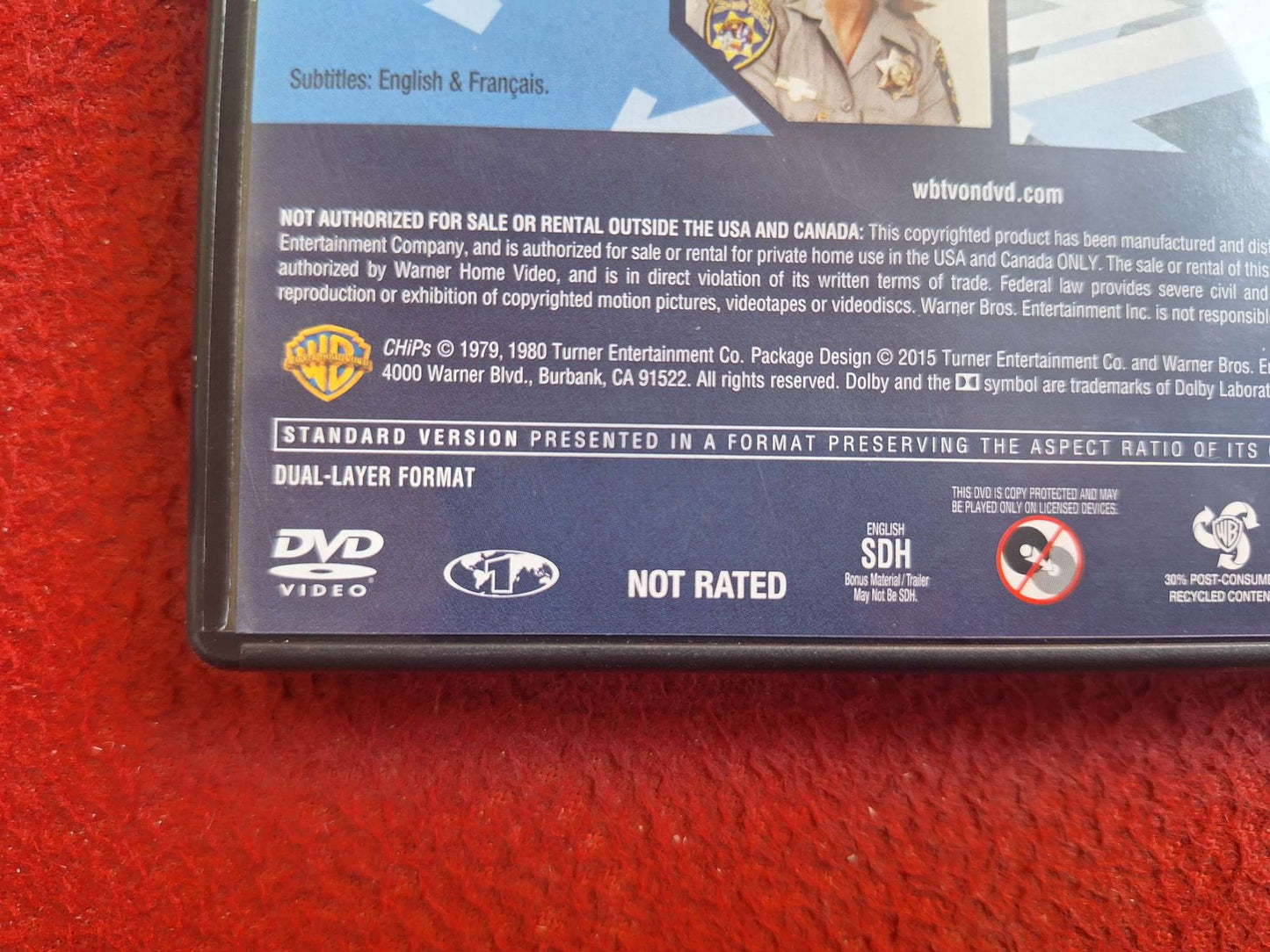 CHIPS SEASON 3 [ REGION 1 ] BOX DVD