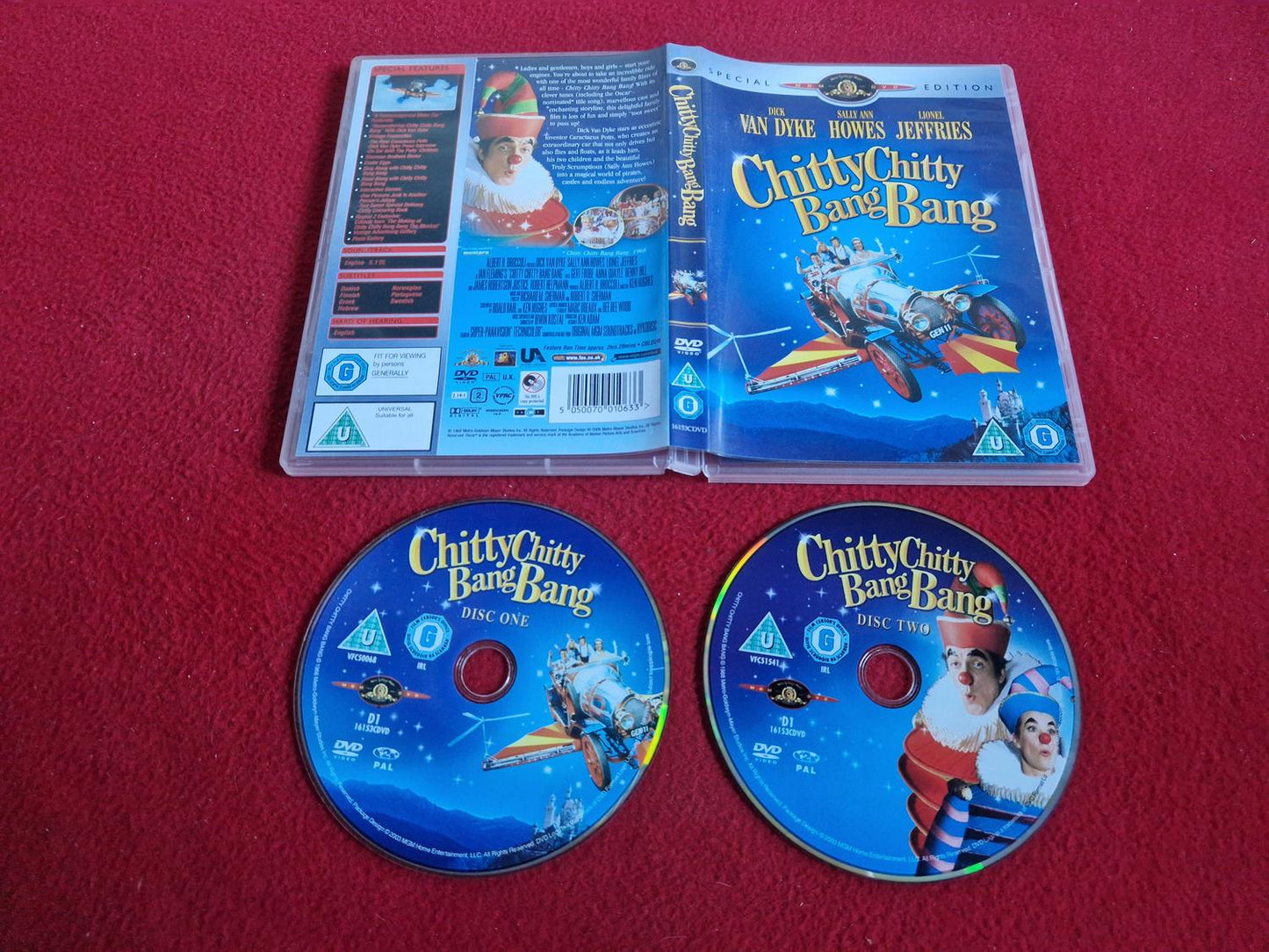 CHITTY CHITTY BANG BANG till DVD