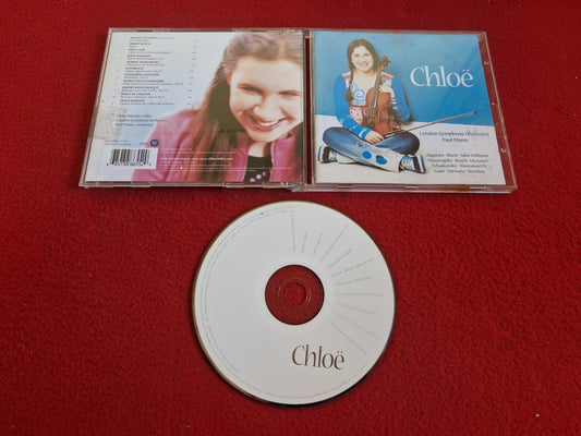 CHLOE LONDON SYMPHONY ORCHESTRA PAUL MANN / PAGANINI BLOCH BRUCH mfl CD