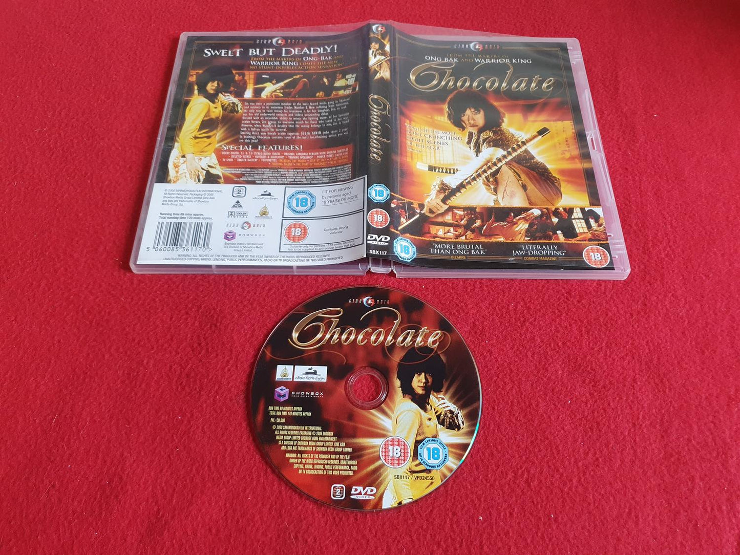 CHOCOLATE till DVD