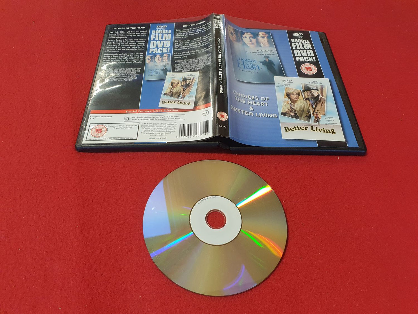 CHOICES OF THE HEART / BETTER LIVING till DVD
