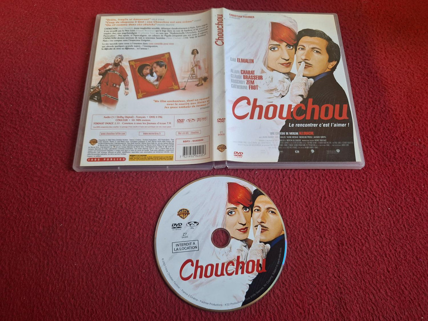 CHOUCHOU [ FRANSKT TAL ] DVD