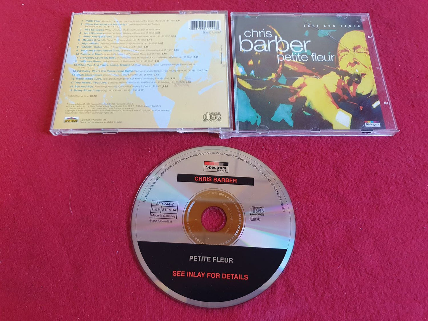 CHRIS BARBER PETITE FLEUR till CD