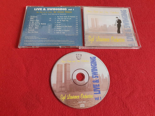 CHRIS DEAN AND THE FABULOUS LIVE & SWINGING SYD LAWRENCE ORCHESTRA VOL 1 till CD