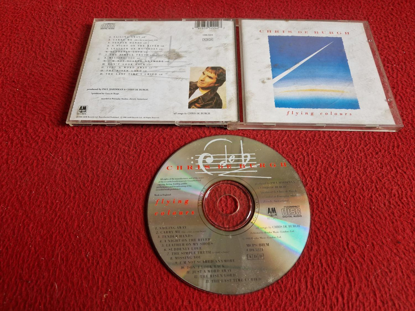 CHRIS DE BURGH FLYING COLOURS CD