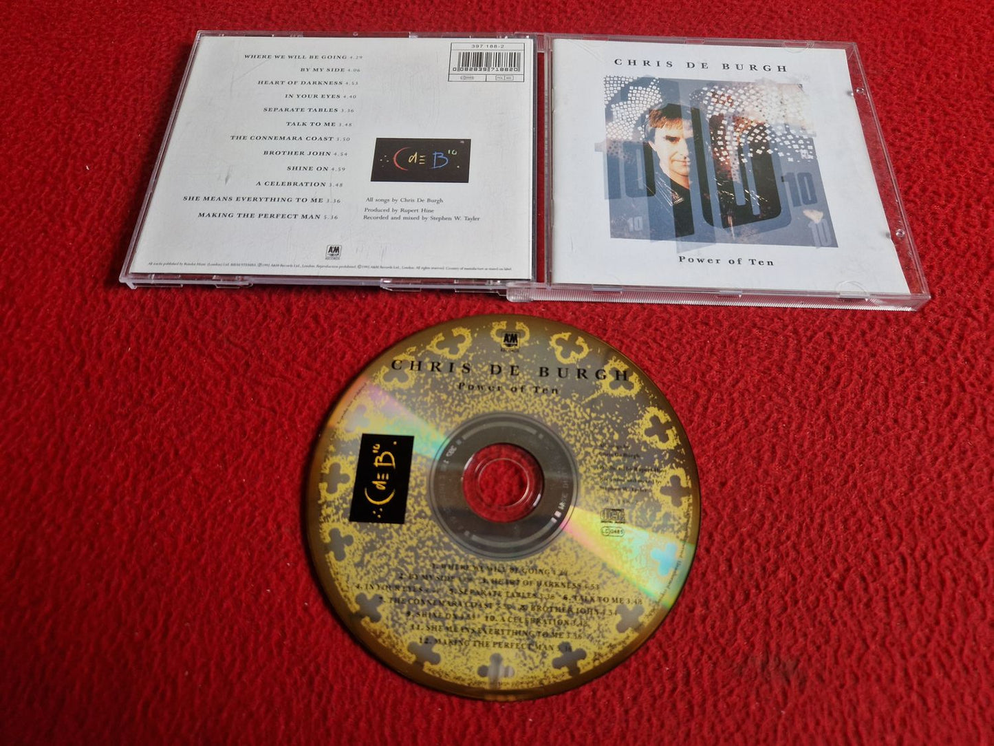 CHRIS DE BURGH POWER OF TEN CD