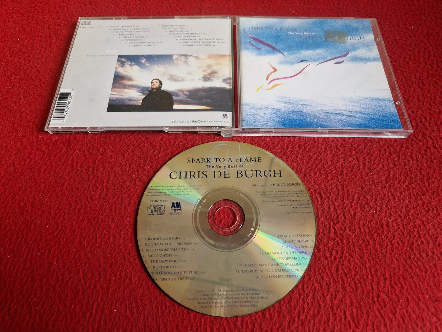 CHRIS DE BURGH SPARK TO A FLAME THE VERY BEST OF CD