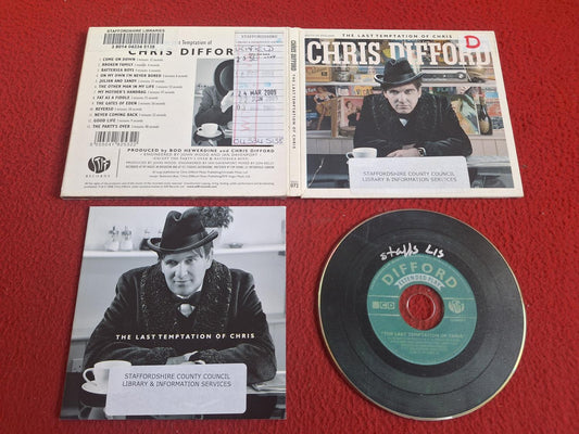 CHRIS DIFFORD THE LAST TEMPTATION OF CHRIS CD