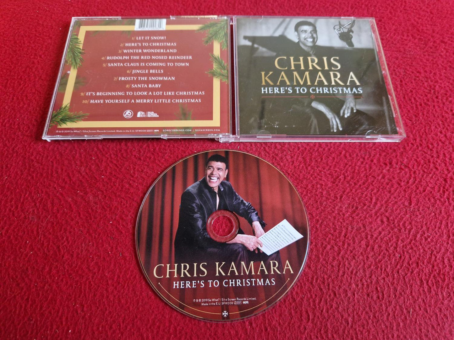 CHRIS KAMARA HERE'S TO CHRISTMAS CD