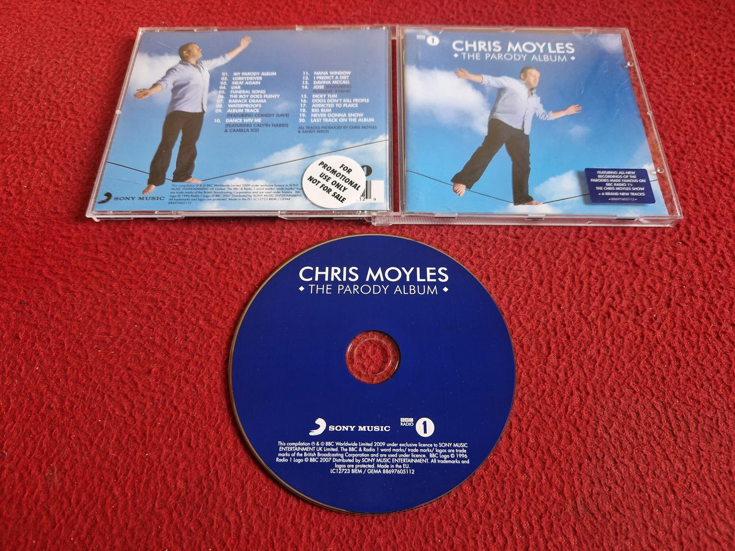 CHRIS MOYLES THE PARODY ALBUM CD
