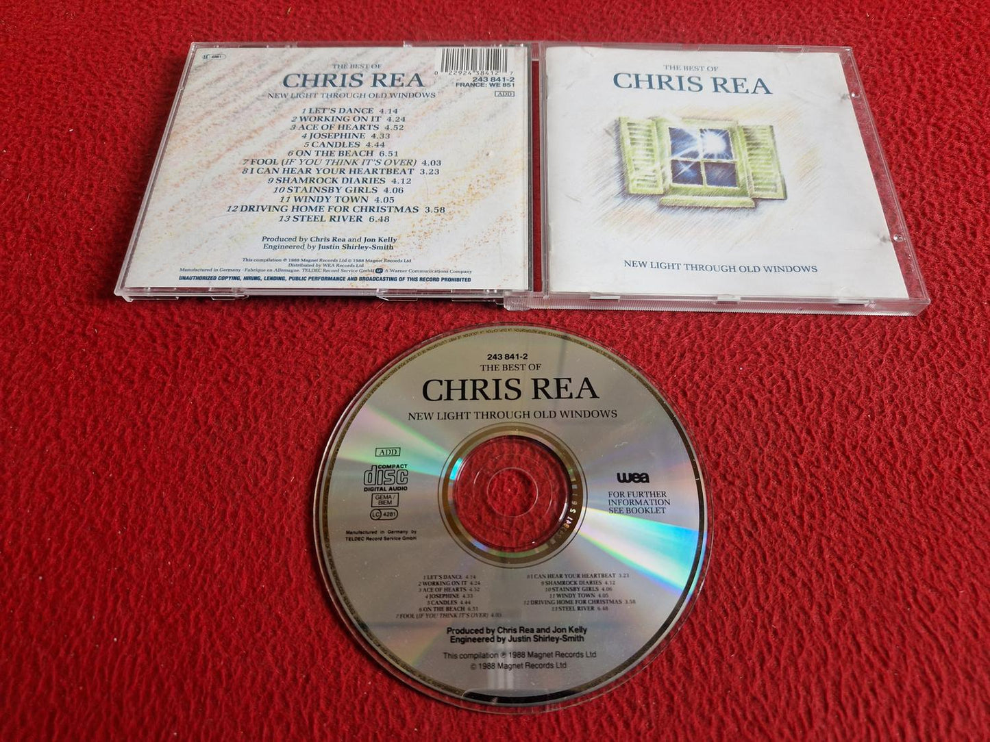 CHRIS REA NEW LIGHT THROUGH OLD WINDOWS THE BEST OF CD