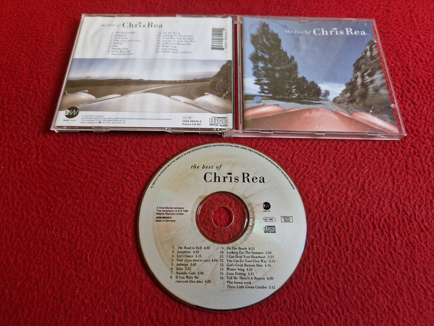 CHRIS REA THE BEST OF CD