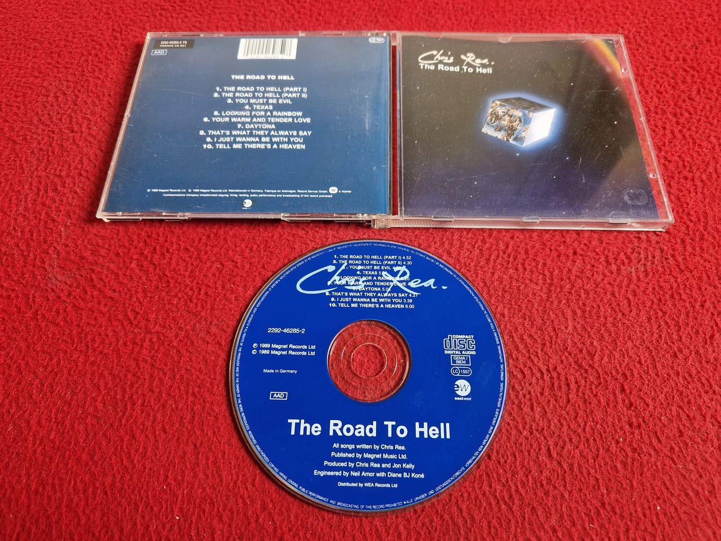 CHRIS REA THE ROAD TO HELL CD