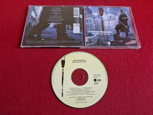 CHRISTIE HENNESSY THIS IS AS FAR I GO CD