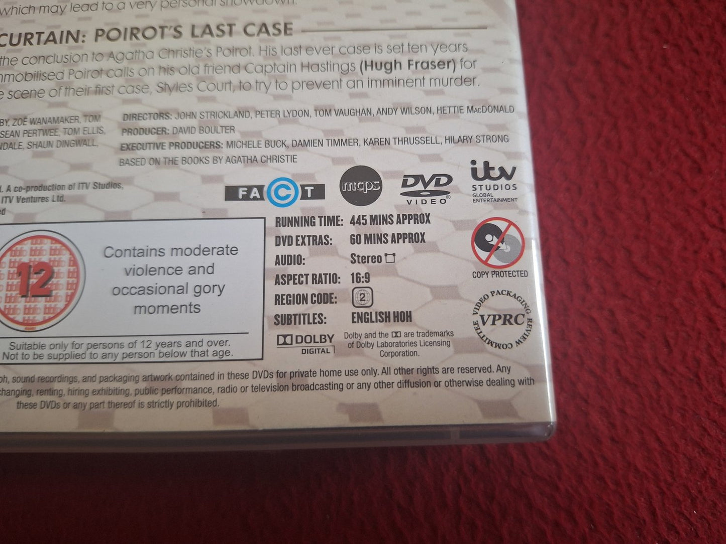 CHRISTIE POIROT COLLECTION 9 BOX DVD