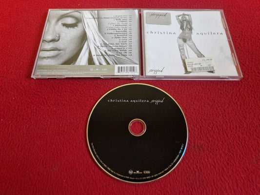 CHRISTINA AGUILERA STRIPPED CD