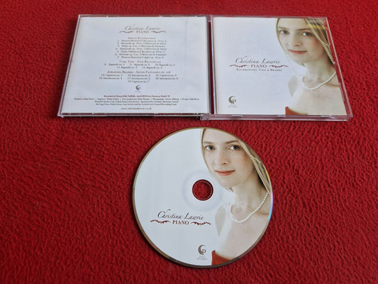 CHRISTINA LAWRIE PIANO RACHMANINOV VINE & BRAHMS CD