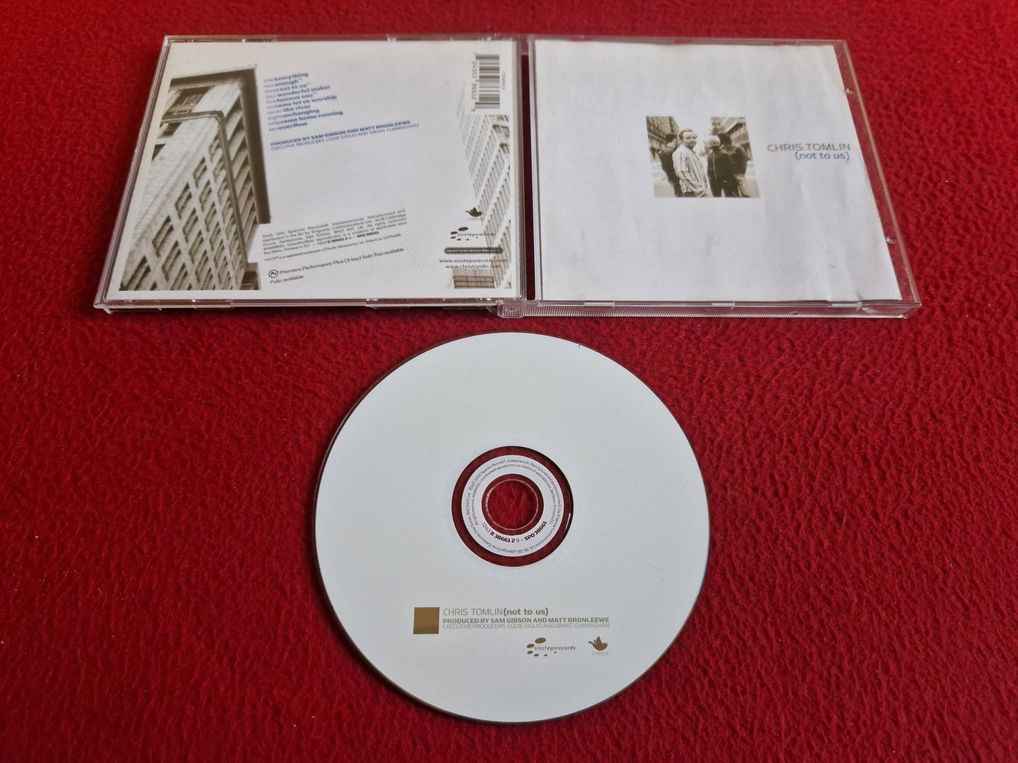 CHRIS TOMLIN NOT TO US CD