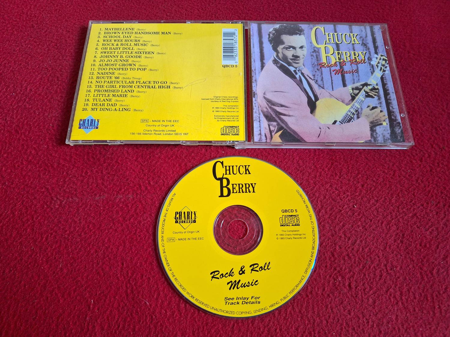 CHUCK BERRY ROCK & ROLL MUSIC CD