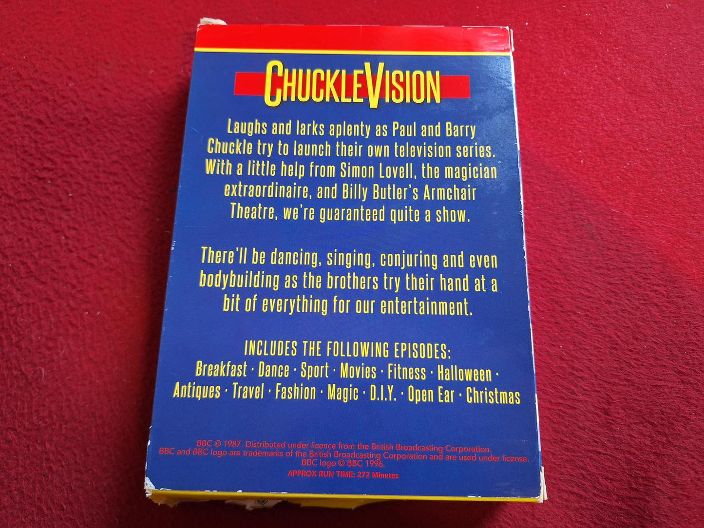 CHUCKLEVISION SERIES 1 BOX DVD