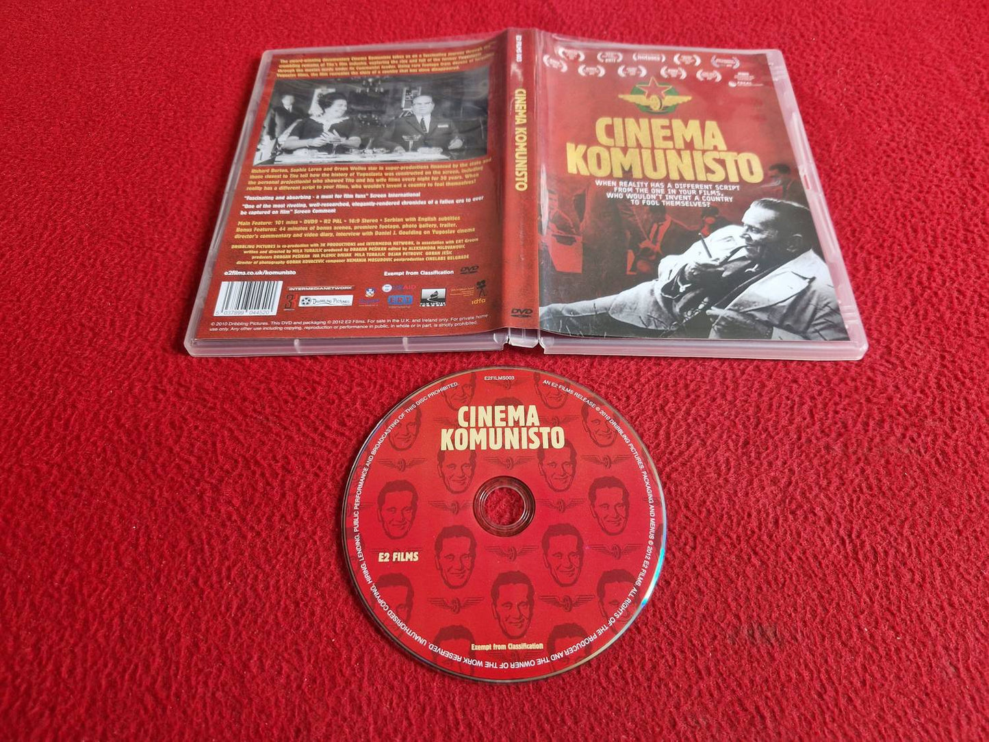 CINEMA KOMUNISTO [ SERBISKT TAL ENGELSK TEXT ] DVD