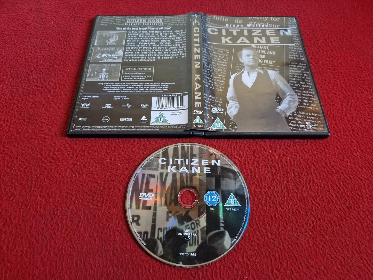 CITIZEN KANE DVD