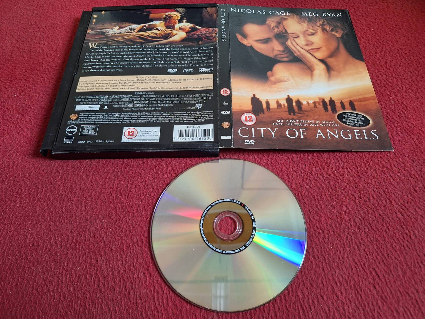 CITY OF ANGELS [ SNAPCASE ] DVD