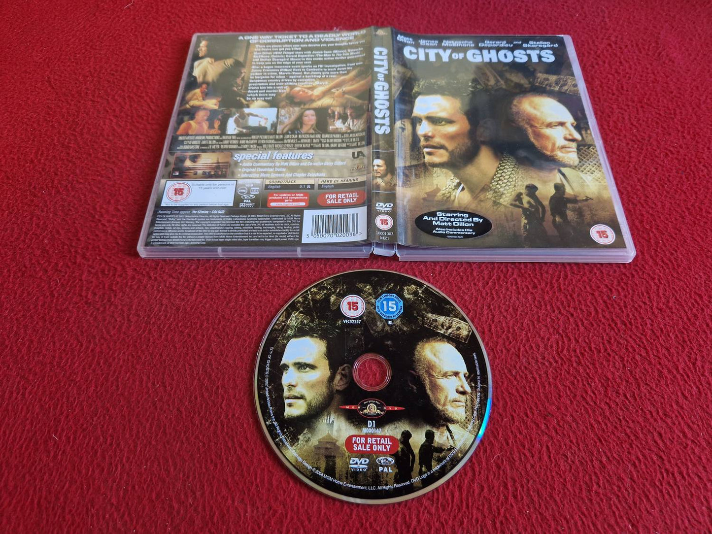 CITY OF GHOSTS DVD