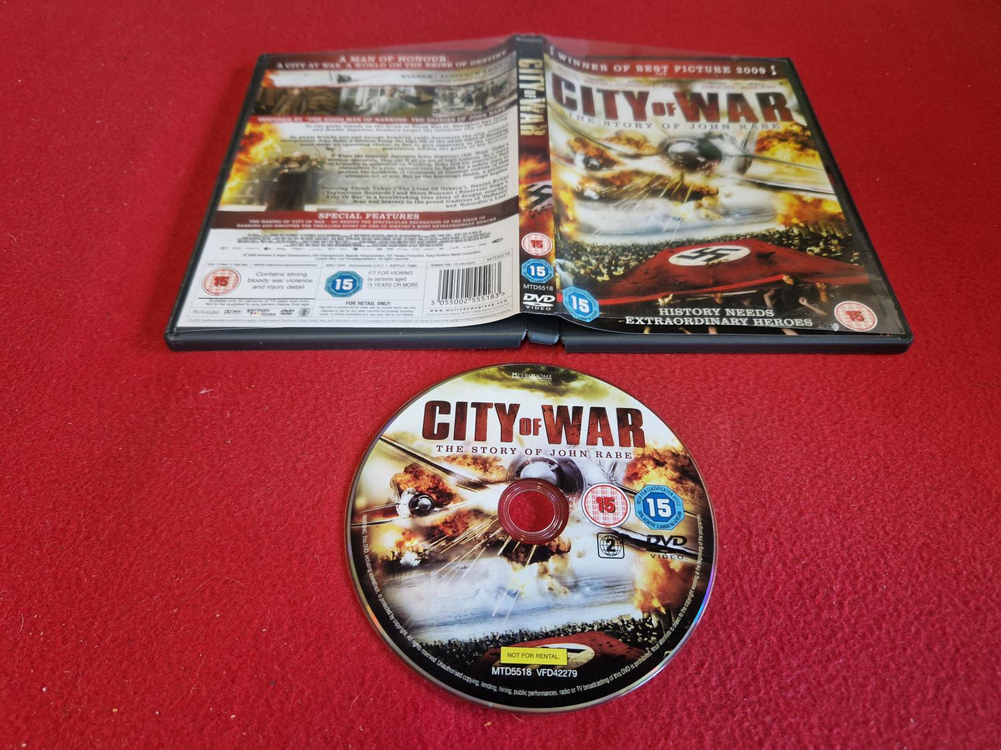 CITY OF WAR [ THE STORY OF JOHN RABE ] till DVD
