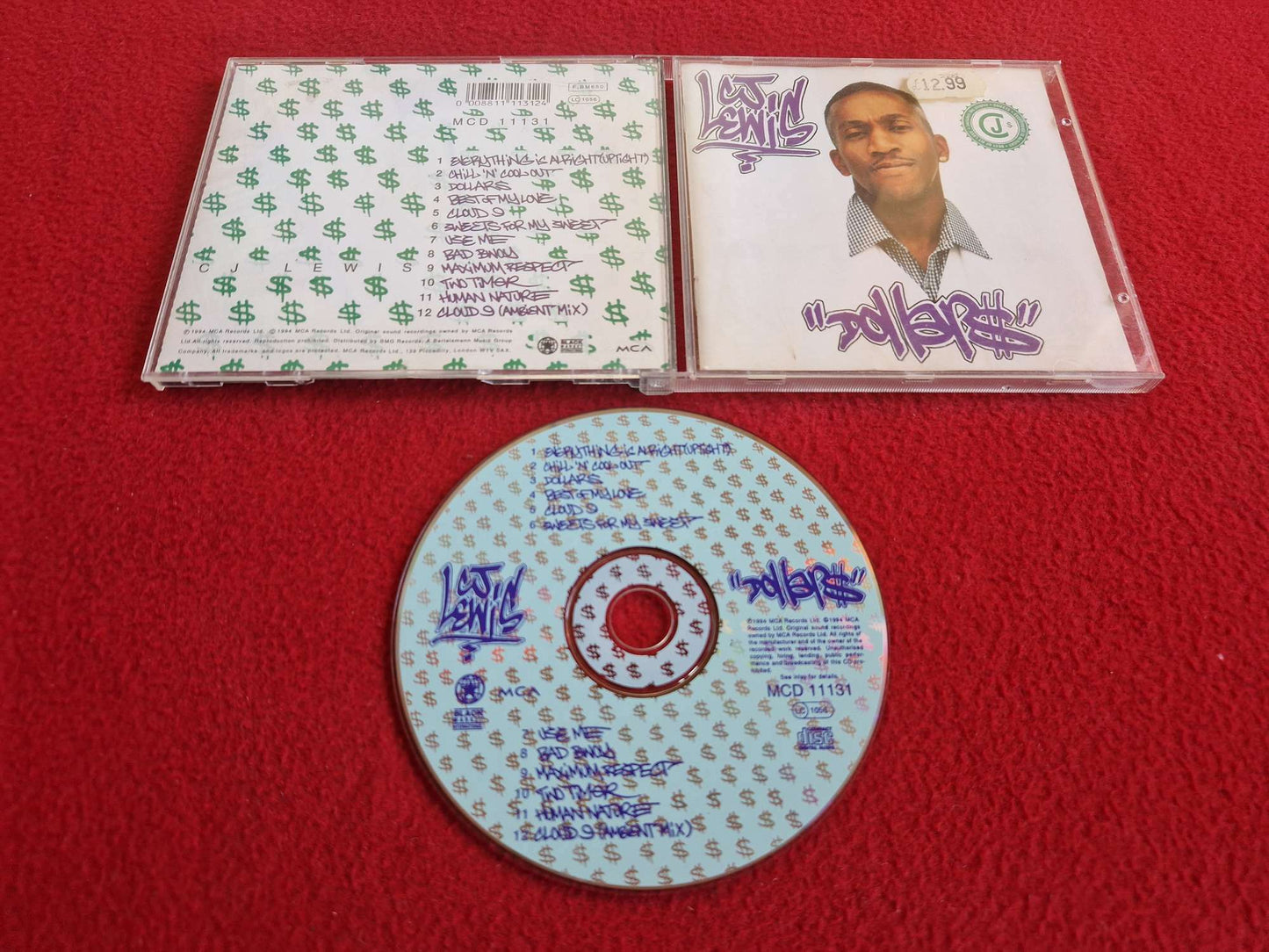 CJ LEWIS DOLLARS CD