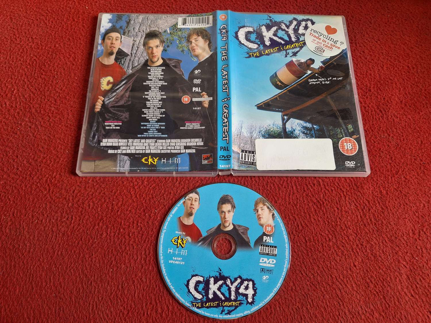 CKY4 THE LASTEST & GREATEST DVD